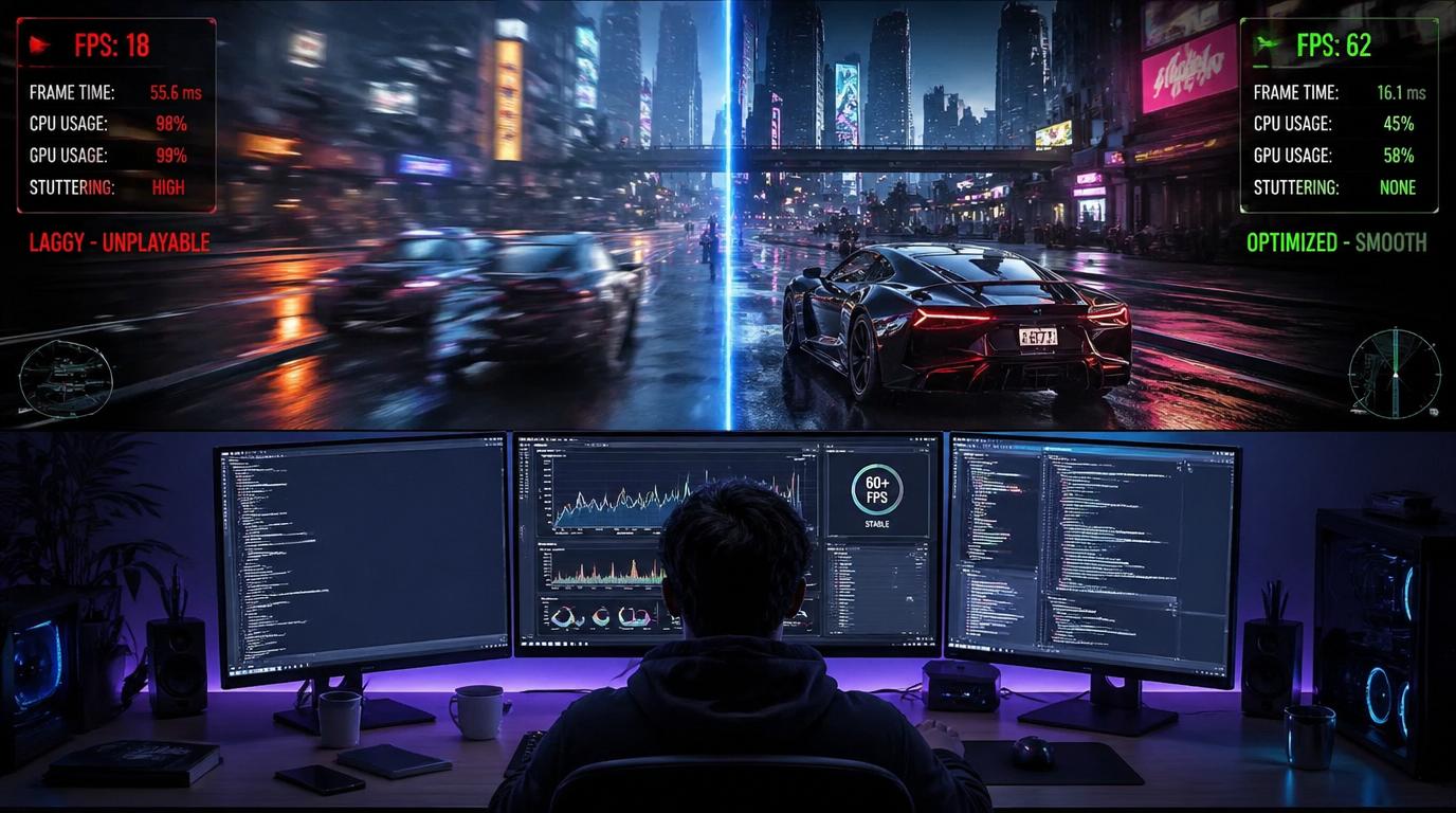 Game Performance Optimization Services | Boost FPS & Reduce Load Time