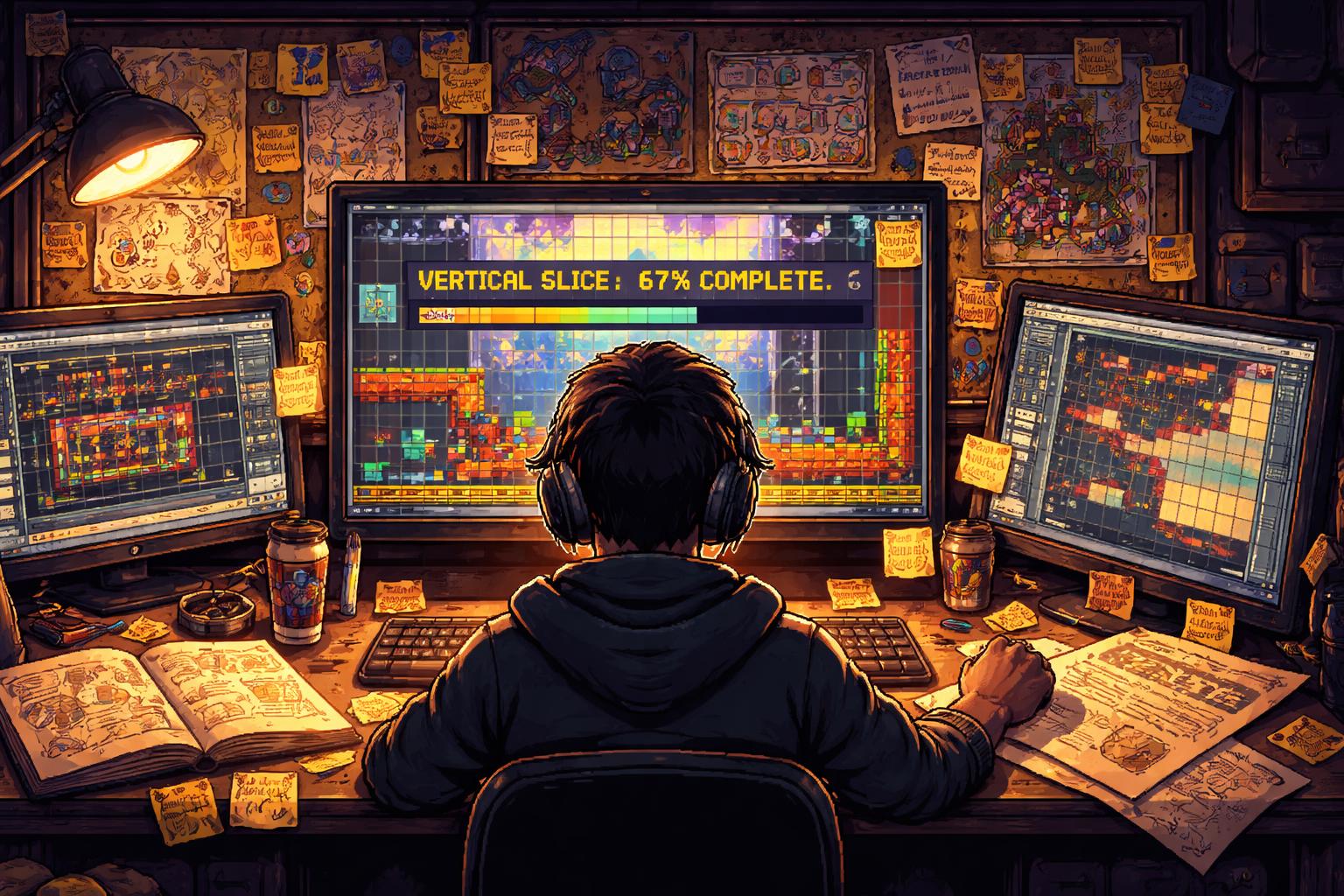 pixel art game development studio