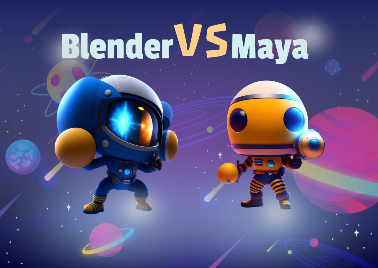 Blender vs Maya main picture