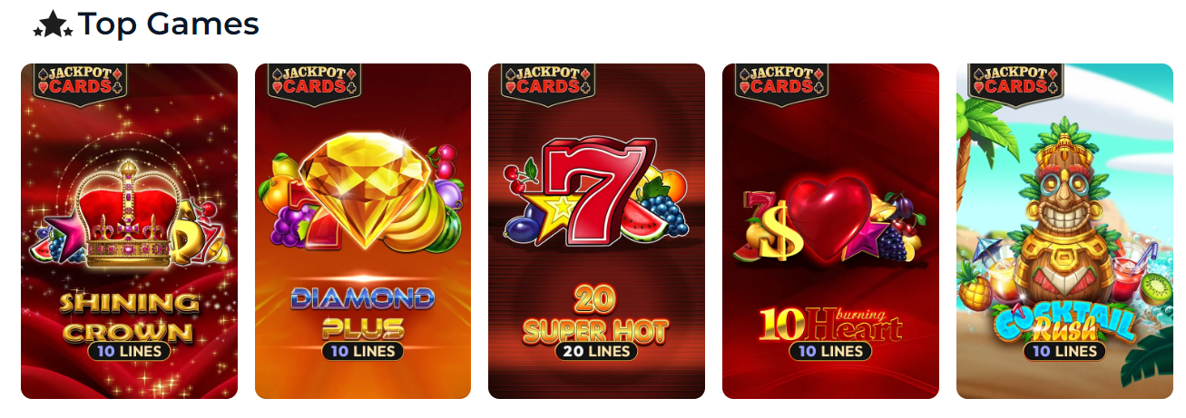 online casino games for money