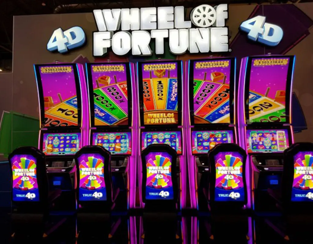 igt wheel of fortune slot machine for sale