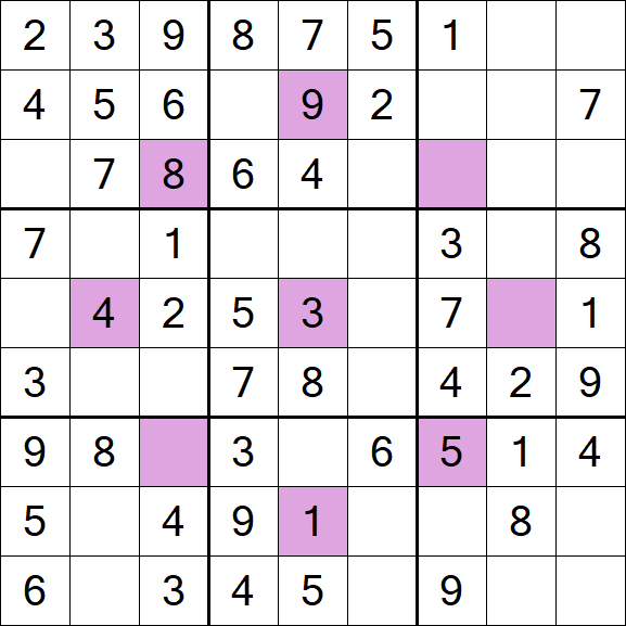 sudoku puzzles