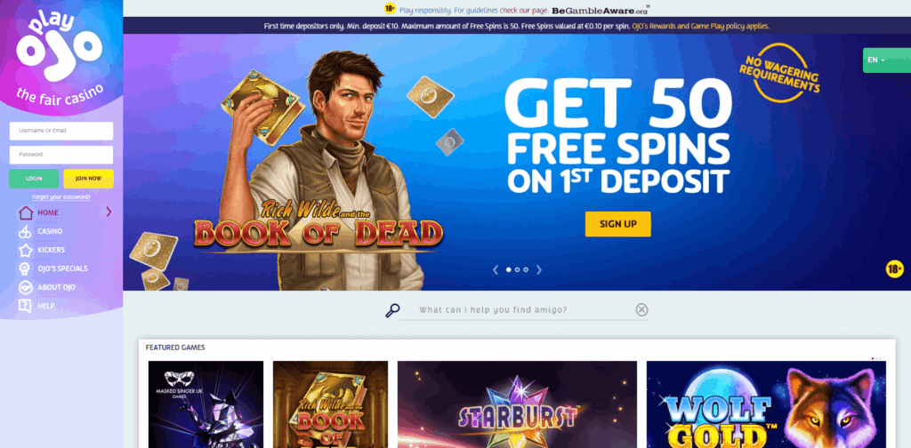 playojo casino