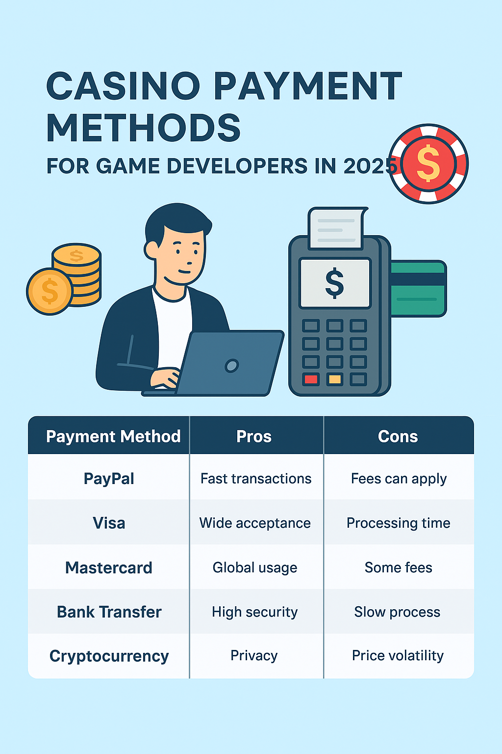 casino payment methods