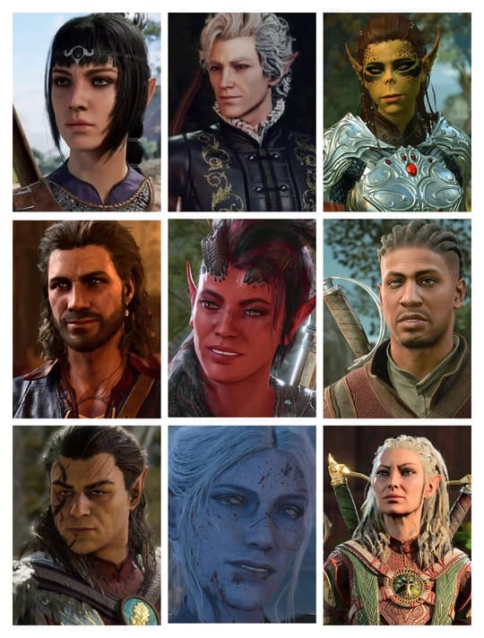 Baldur's Gate 3's Character